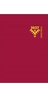 Календар з Церковним уставом 2027, тижневик